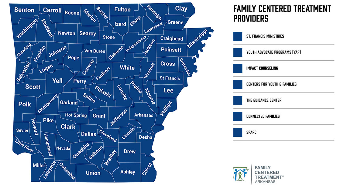 FCT Providers Map